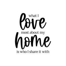 what I love most about my home