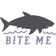 shark bite me