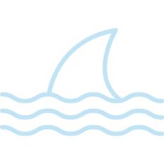 simple shark fin