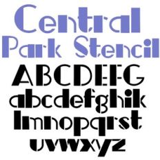zp central perk stencil