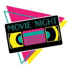 movie night retro vhs tape