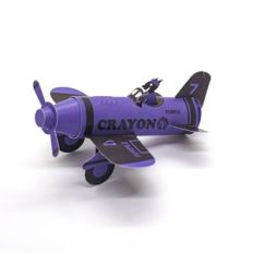 crayon purple