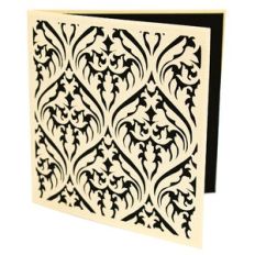 filigree damask card cutting file