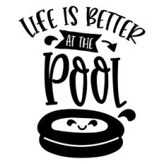 life is better at the pool
