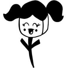 s’more cute kawaii girl