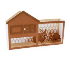 rabbit hutch box card
