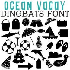 cg ocean vacay dingbats