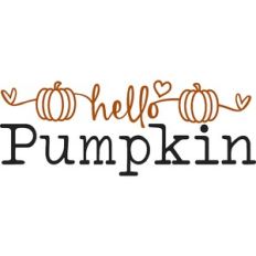 hello pumpkin