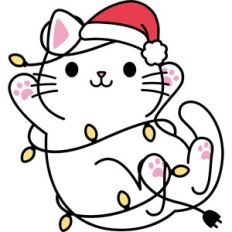 christmas cat