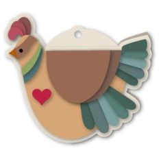 tag partridge shaped