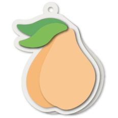 tag pear shaped folded
