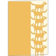 labrador retriever dog edged card