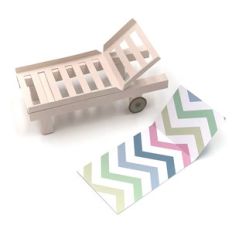 3d beach chair