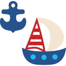 anchor and boat