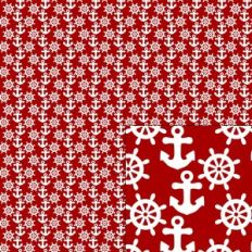 sailor red pattern