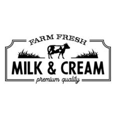 farm fresh milk and cream