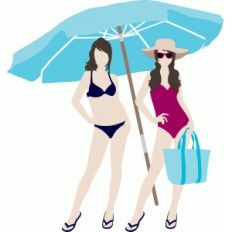jane paper doll swim set