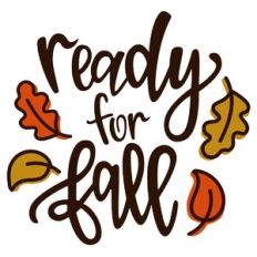 ready for fall