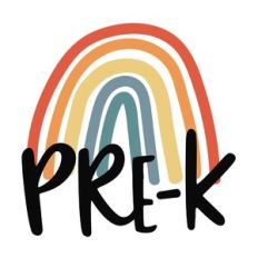 pre k rainbow