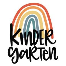 kindergarten rainbow