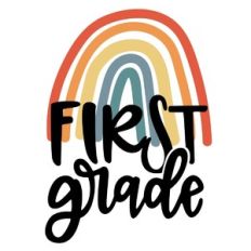 first grade rainbow