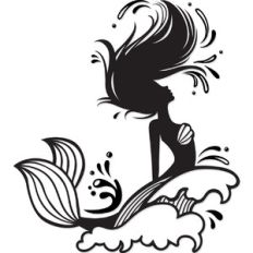 mermaid hair flip