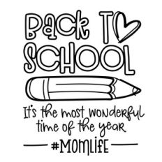 back to school mom life