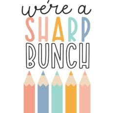 we're a sharp bunch