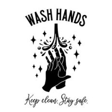 wash hands