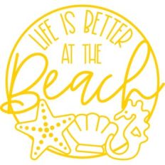 life is better at the beach