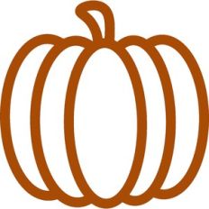 pumpkin outline