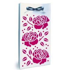 roses and leaves gift bag