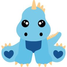 cute baby dinosaur