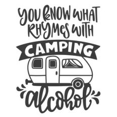 what rhymes with camping