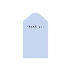 thank you tag