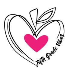 5th grade vibes apple heart