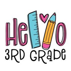 hello 3rd grade