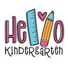 hello kindergarten