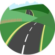 country road