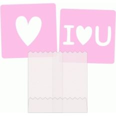 valentine card and sleeve set