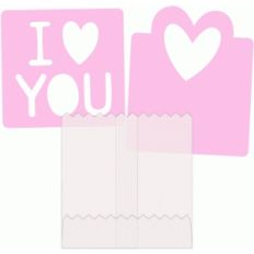 valentine card and sleeve set