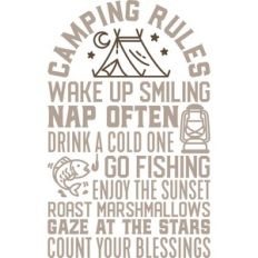 camping rules