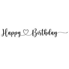 happy birthday heart quote