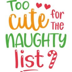 too cute for the naughty list