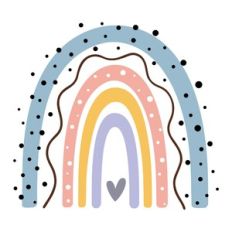 boho rainbow