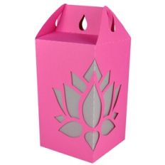 large lotus summer decor lantern
