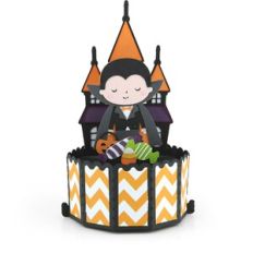 decagon pop up card black card dracula