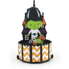 decagon pop up card bride frankenstein