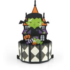 decagon pop up card frankenstein