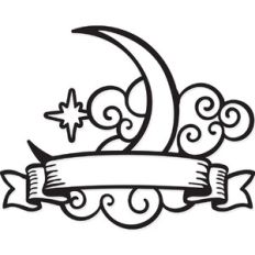 moon and clouds